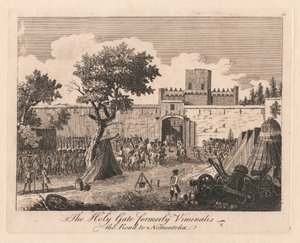 Kutsal Kapı eski adıyla Viminalis, Nomentena'ya giden yol by Unknown artist