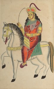 Jhansi'li Kahraman Rani Lakshmi Bai'nin İsyanı by Unknown artist