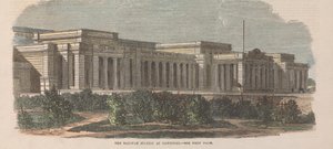 Cawnpore'daki Tren İstasyonu by Unknown artist
