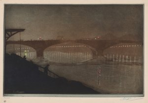 Solferino Köprüsü: Gece Etkisi by Unknown artist