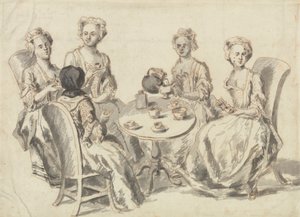 çay partisi by Unknown artist