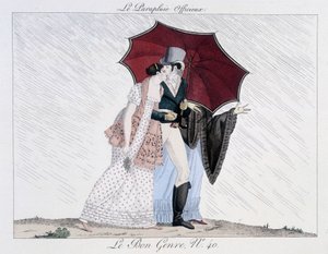 Gayri resmi şemsiye - “” Le Bon türünde””, hayır. 40, 19. yüzyılın sonlarında by Unknown artist