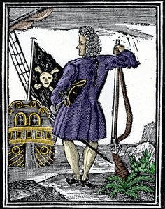 Korsan “” beyefendi” Stede Bonnet (1688-1718). by Unknown artist