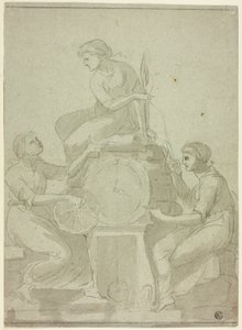 Üç Kader (Saat için Tasarım) by Unknown artist