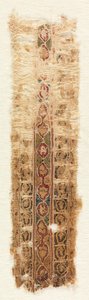 Tiraz goblen parçaları by Unknown artist