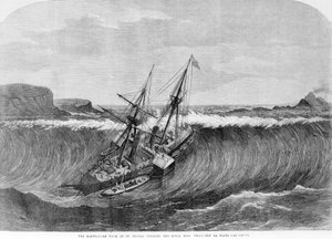 Tsunami 1867. Saint Thomas