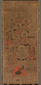 On İki Buda ve Kobo Daishi (Jusanbutsu) by Unknown artist