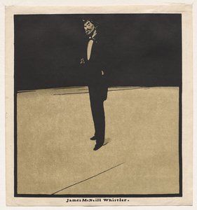 On İki Portre: James McNeil Whistler by Unknown artist