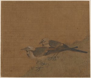 İki alaca kuyruksallayan by Unknown artist