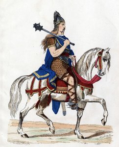 Frankların lideri - “” Yüzyıllar Boyunca Paris F. Roy 1882