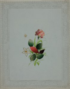 İsimsiz Sevgililer Günü (Pembe ve Beyaz Çiçekler) by Unknown artist