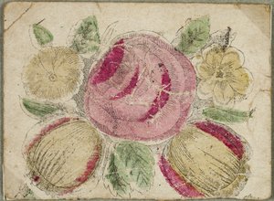 İsimsiz Sevgililer Günü (Pembe ve Sarı Çiçekler) by Unknown artist