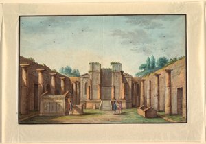 Napoli (veya civarı) manzarası by Unknown artist