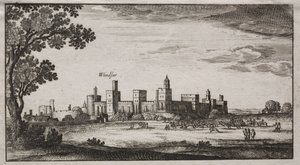Güneydoğudan Windsor Kalesi by Unknown artist