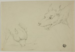Kurt ve Kuzu by Unknown artist