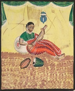 Müzik Çalan Kadın (rekto) by Unknown artist