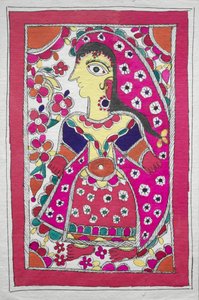 Profildeki kadın sola dönük (kadın ressam tarafından) by Unknown artist