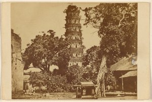 Yamun Pagodası, Kanton by Unknown artist