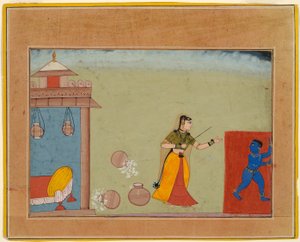 Yashoda Evlatlığı Genç Krishna