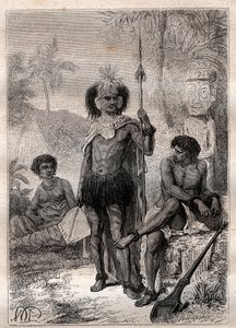 Markiz Adaları yerlileri - Kaptan James Cook