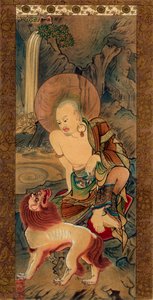 Arhat, Japonca, geç Kamakura dönemi, 14. yüzyıl 1886. by Unknown follower of Ryozen