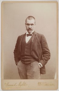 Akseli Gallen Kallela (1867-1931) - Akseli Gallen-Kallela - Anonim. Fotoğraf by Unknown photographer