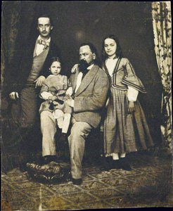 Alexandre Herzen (1812-1870) - Alexander Herzen, karısı Natalie par Anonymous