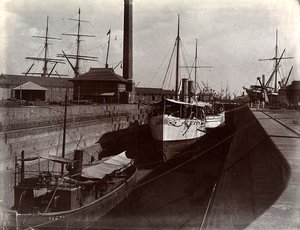 Bombay tersanesi, Hindistan by Unknown photographer