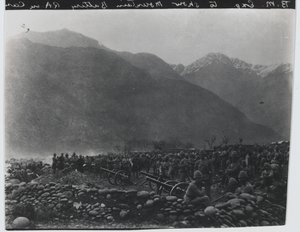 ?Ateş Etmeyi Durdurun?, No. 1 British Mountain Battery, Black Mountain Expedition, 1891 by Unknown photographer