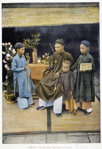 Vali Dao Tan ve Çocukları, v. 1895, “Dünya Çapında”, 19. yüzyıl sonu.