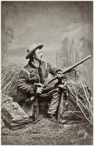 John Baker Omohundro, daha çok “Texas Jack” olarak bilinir, Konfederasyon Ordusu için bir kovboy ve sınır keşifçisidir. by Unknown photographer