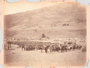 Kara Dağ seferinin Keşmir Birliği by Unknown photographer