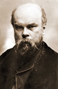 Paul Verlaine (1844-1896), Fransız şair. by Unknown photographer