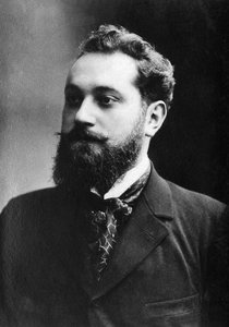 Albert Guillaume (1873-1942), Fransız ressam, illüstratör ve karikatürist portresi. by Unknown photographer