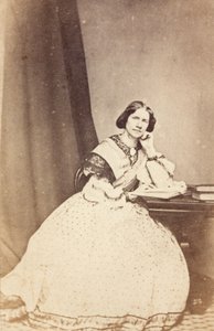Jenny Lind Goldschmidt'in Portresi by Unknown photographer