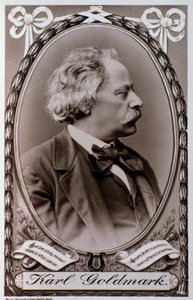 Karoly Goldmark (veya Karl) (1830-1915) Macar bestecisinin portresi Fotoğraf. 19. yüzyıl. Bologna, sivil Museo Museo by Unknown photographer