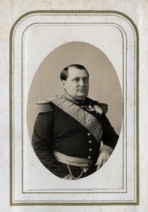 Napolyon Jerome (Napolyon-Jerome) Bonaparte'ın (1822-1891) portresi. by Unknown photographer