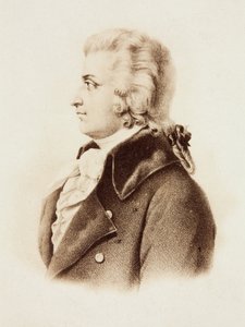 Wolfgang Amadeus Mozart'ın Portresi by Unknown photographer