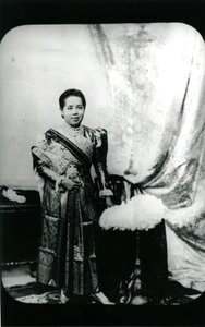 Kraliçe Saovabha Phongsri, 1880 dolayları (s/b fotoğraf) by Unknown photographer