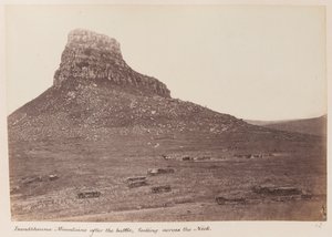 Isandlwana savaş alanı by Unknown photographer