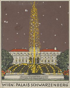 Viyana: Palais Schwarzenberg, 1908. by Urban Janke.