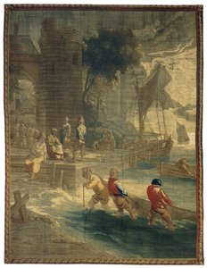 Balık rıhtım Halk yaşamını Teniers'e bırakıyor by Urbanus Leyniers