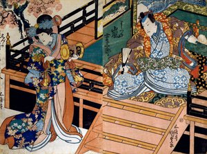 Uzun formül Dr. by Utagawa Kunisada