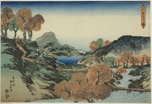 Akçaağaçları Görüntülemek by Utagawa Kunisada