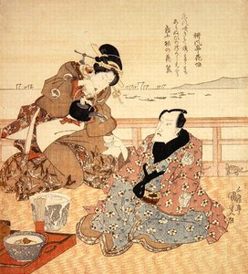 Onoe Kikugoro III, Shinagawa