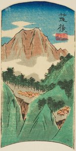 Chikugo, sayfa no. "İllerin Kesik Resimleri (Kunizukushi harimaze zue)" dizisinden 17 by Utagawa Hiroshige