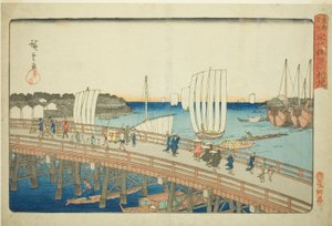 Eitai Köprüsü ve Fukagawa