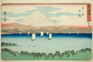 Ejiri - Hayır. 19, Reisho Tokaido olarak da bilinen "Tokaido