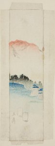 Manzaralı zarf by Utagawa Hiroshige