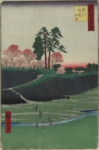 Gotenyama Bahçesi, Shinagawa, Uygulama 1856
